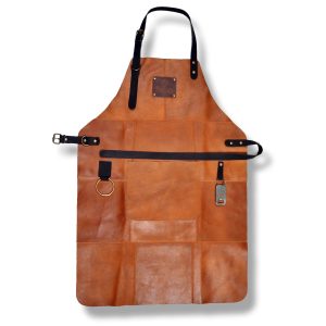 Leren Schort